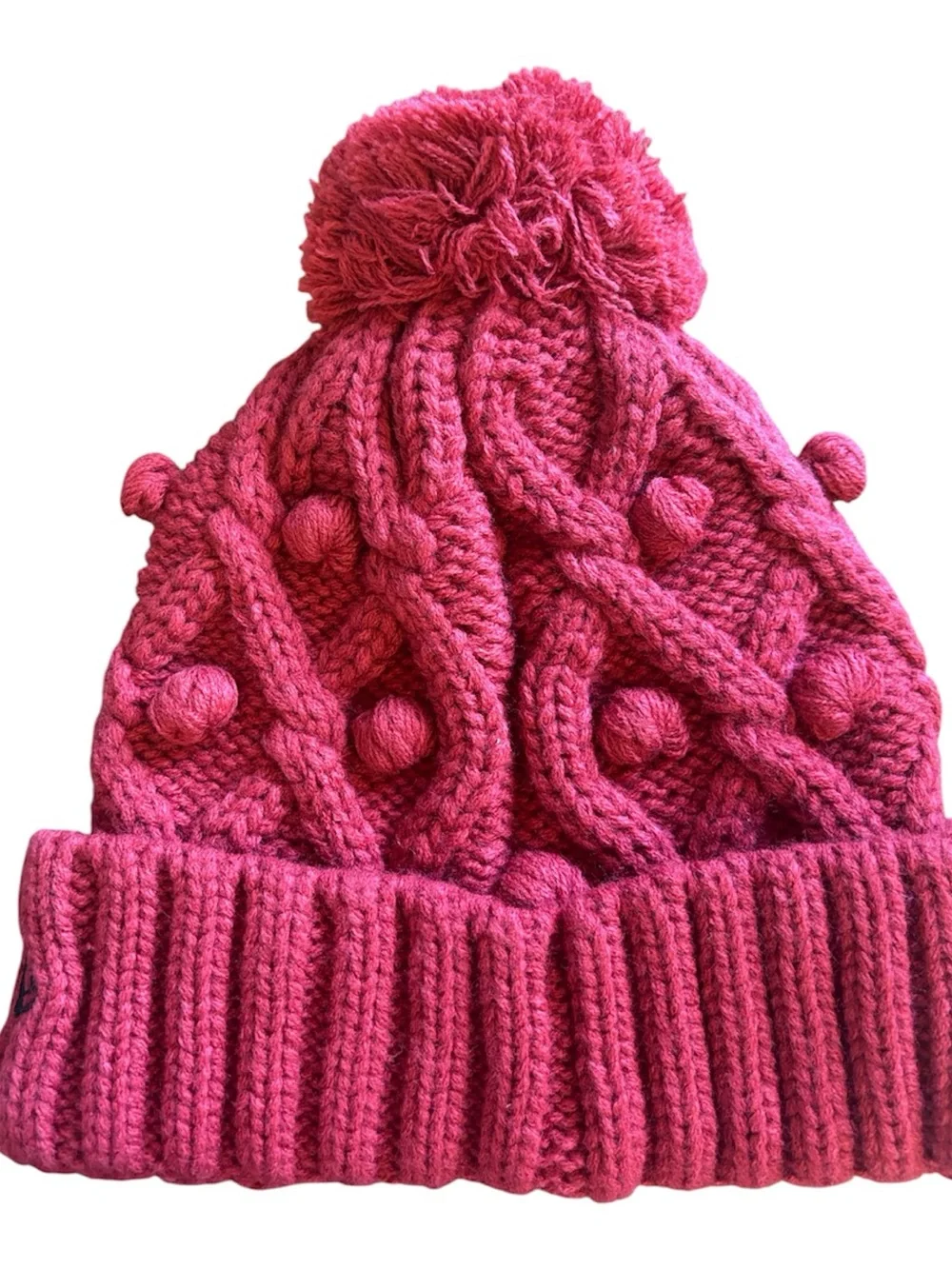 Arizona Cardinals New Era Women's Toasty Cuffed Knit Hat with Pom